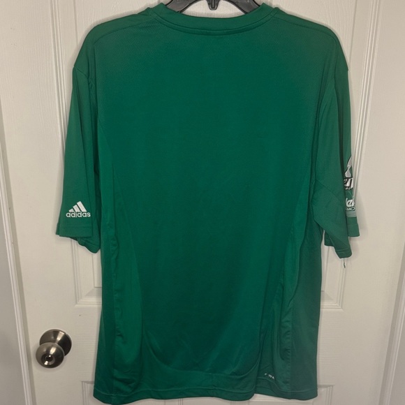 Adidas Dale Jr Green and Red Graphic Tee - Picture 8 of 9